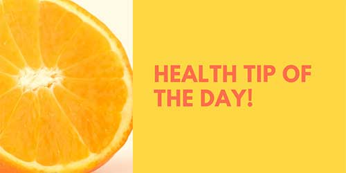 Health Tip of the Day